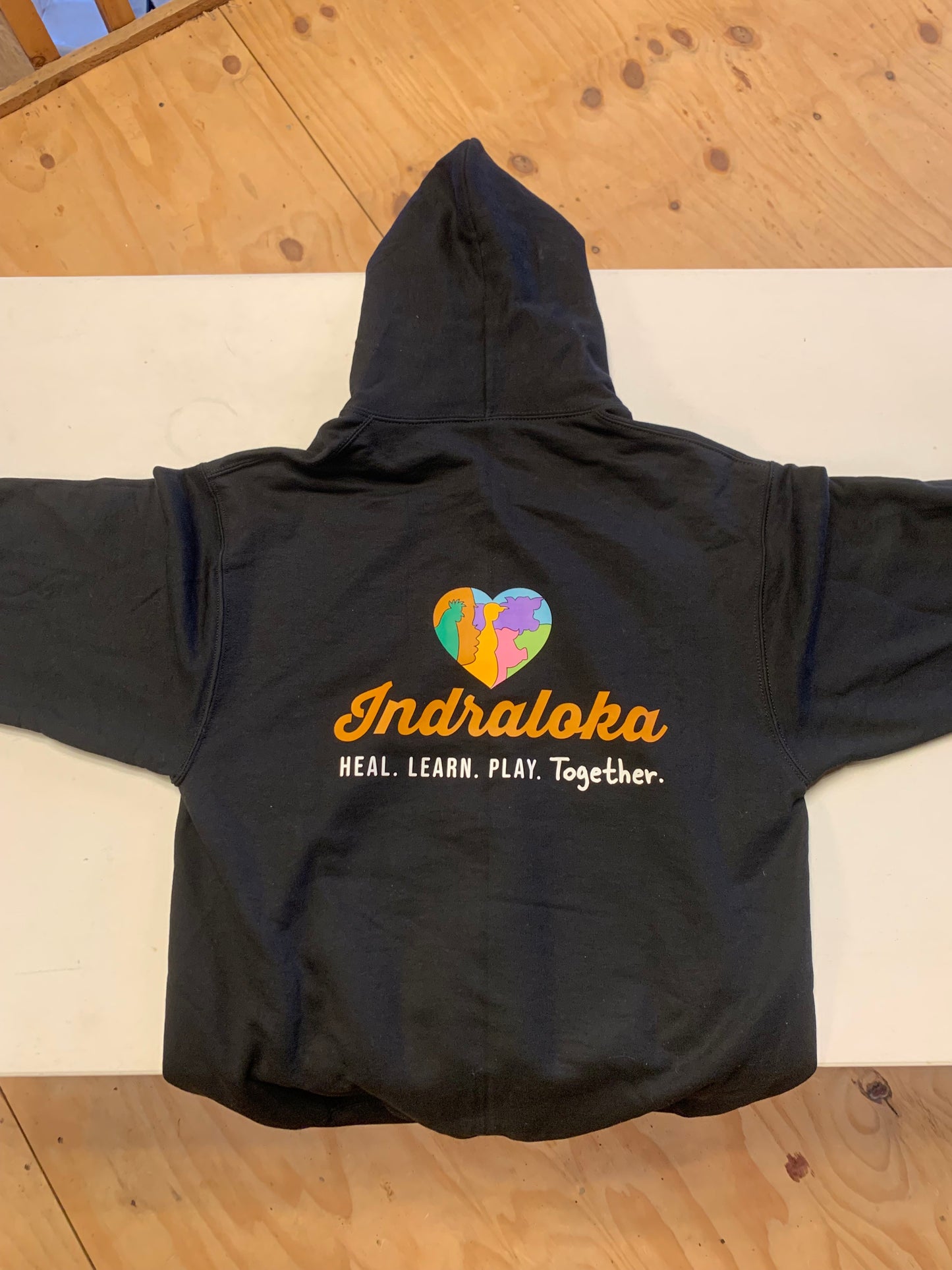 Indraloka Black Hoodie