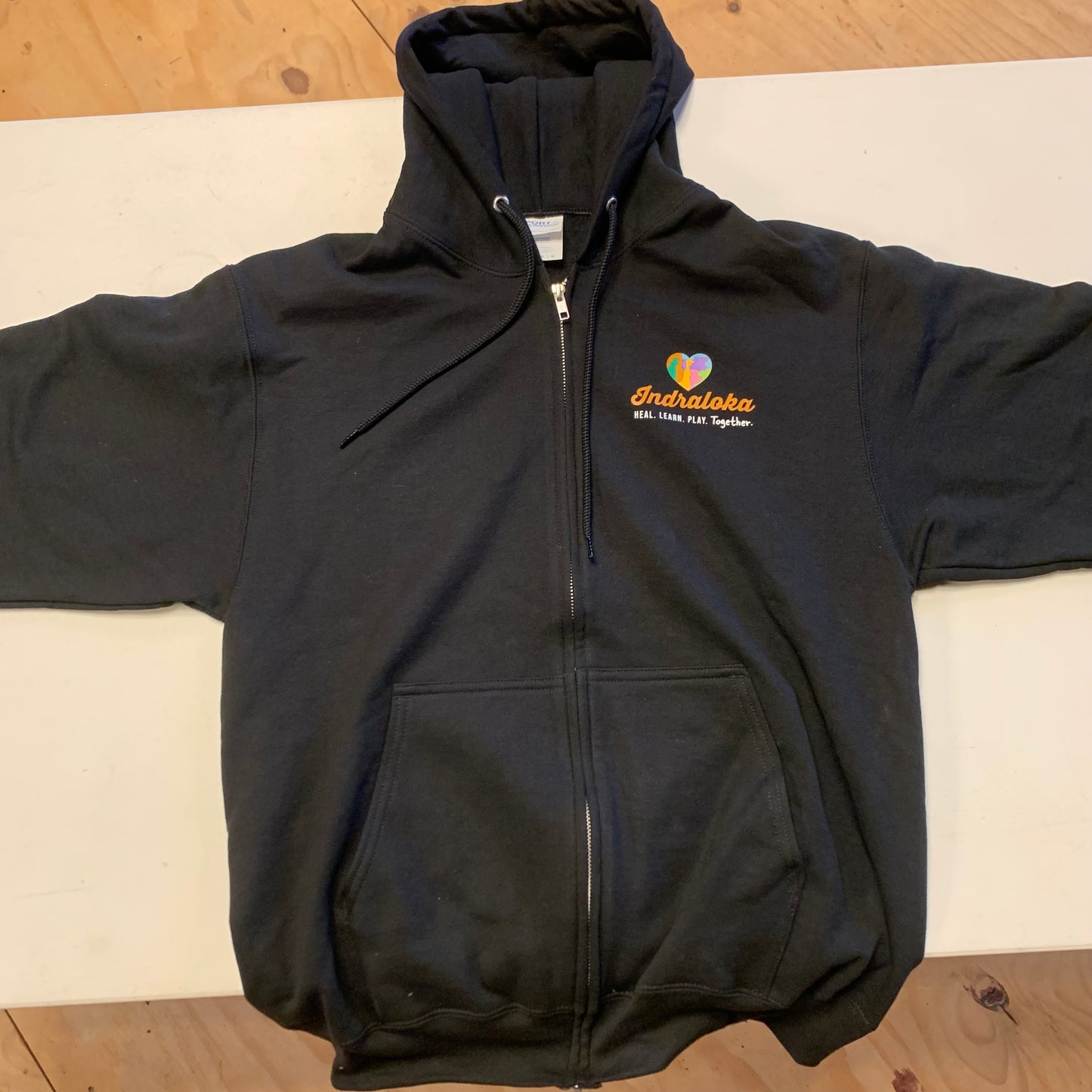 Indraloka Black Hoodie