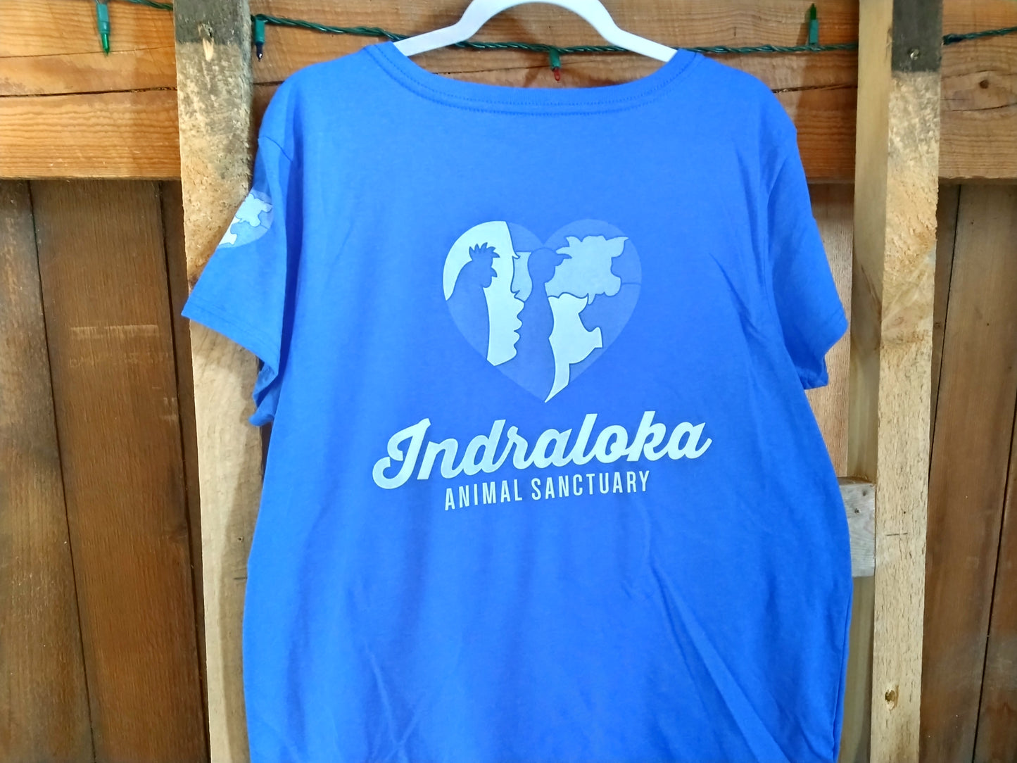 Blue Indraloka Logo Tee